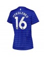 Billige Everton Vitaliy Mykolenko #16 Hjemmedrakt Dame 2025-26 Kortermet